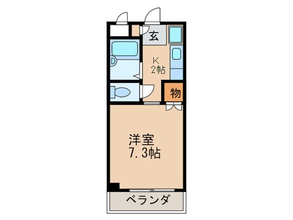 マンションボナールの物件間取画像